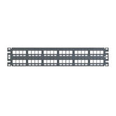 Panduit® NKPP48FMY NetKey 48-Port Flush Mount Modular Patch Panel